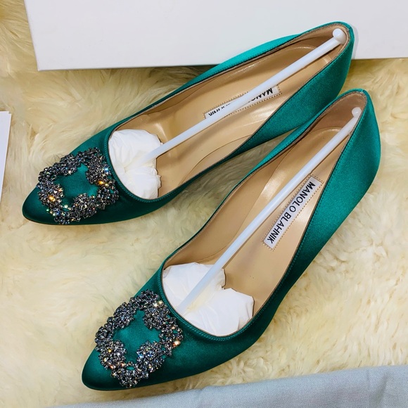 New authentic Manolo Blahnik hangisi 105mm heels - Picture 6 of 16